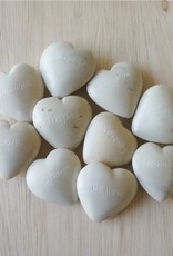 Venture Imports Large Flat  Heart  (Pale)