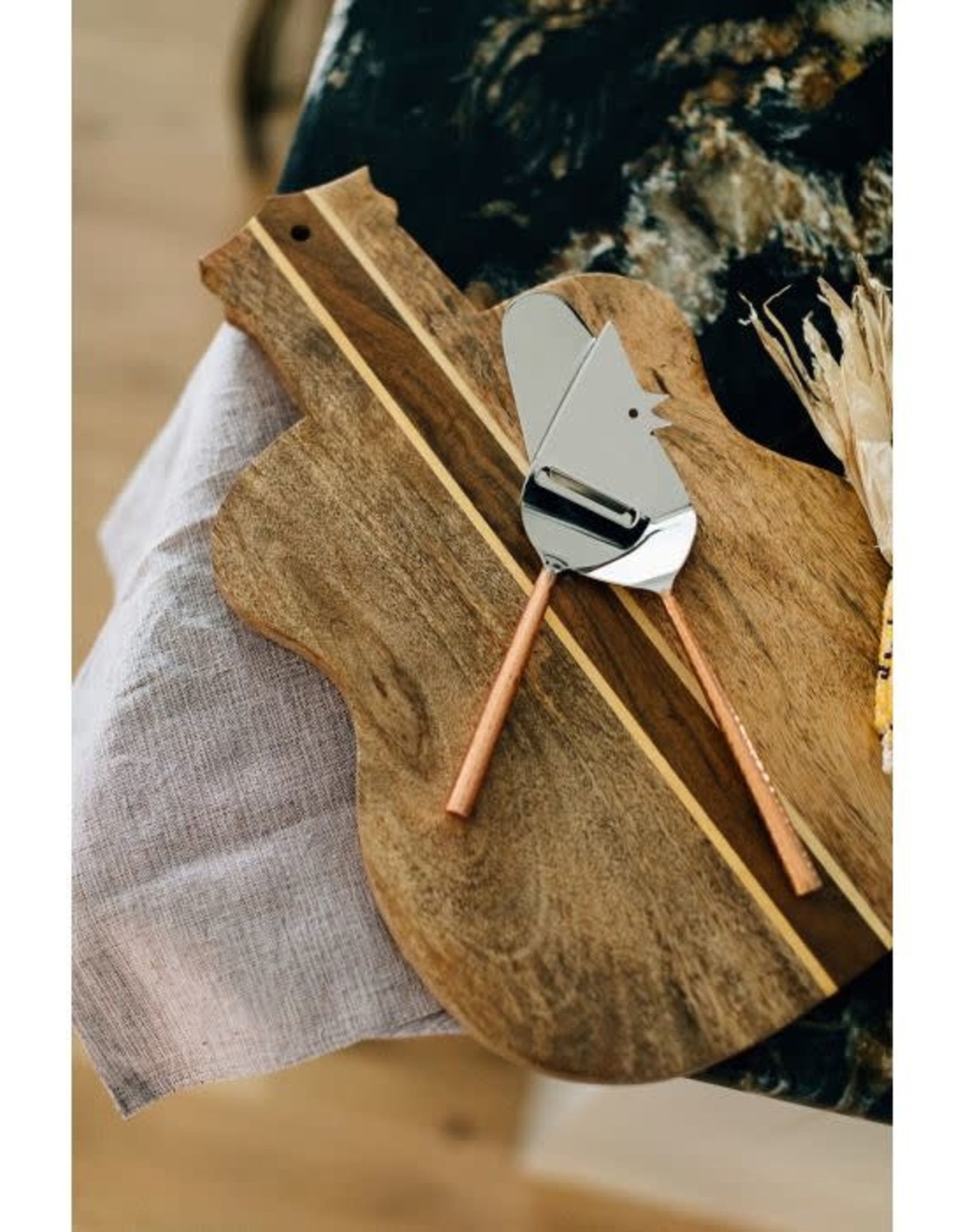 Ten Thousand Villages Field Mouse Cheese Knife