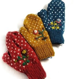 Ganesh Himal Fleece-Lined Knit Mitten