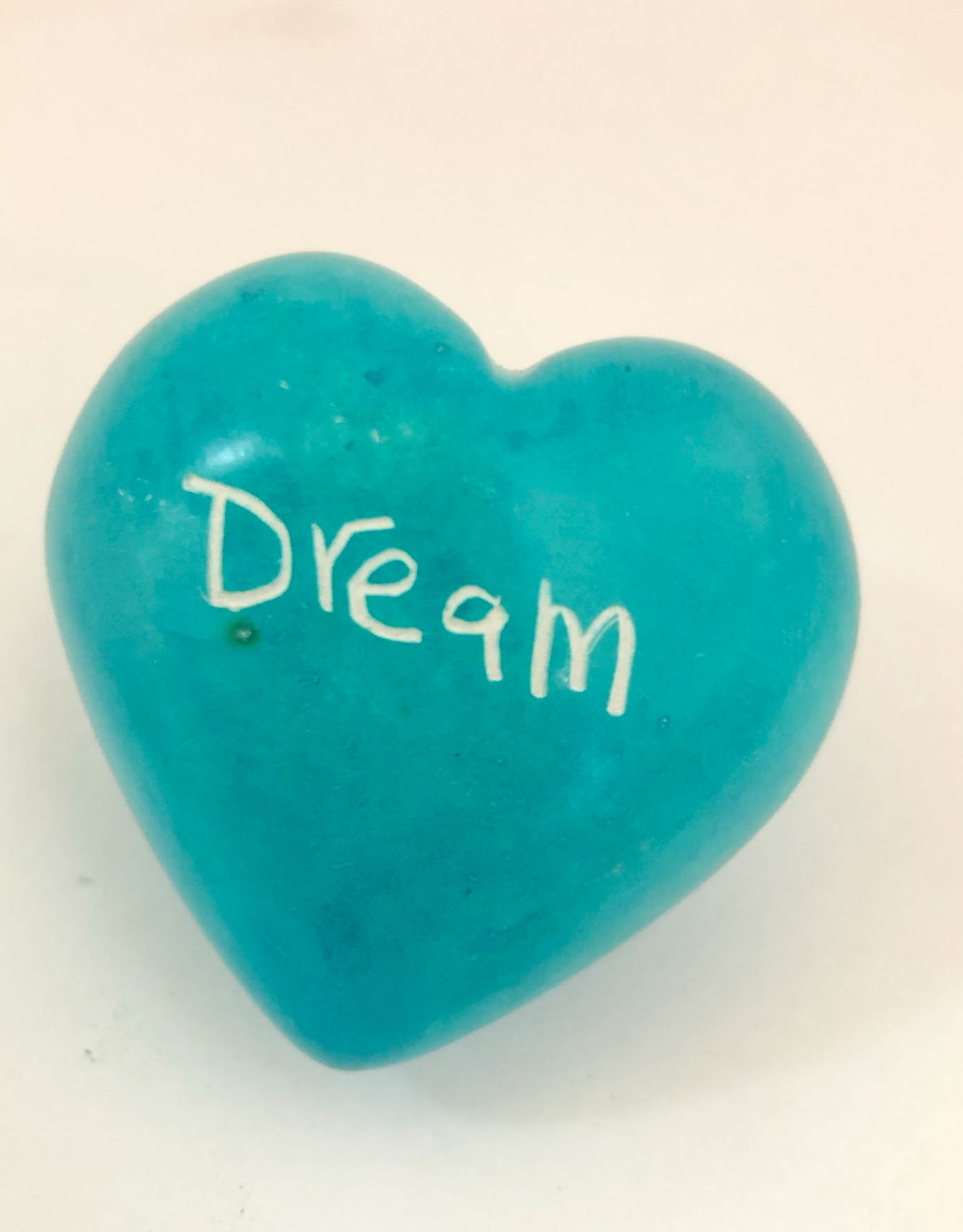 Venture Imports Word Hearts - Dream, Pale Blue