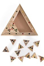 Ten Thousand Villages Triangle Puzzle Game