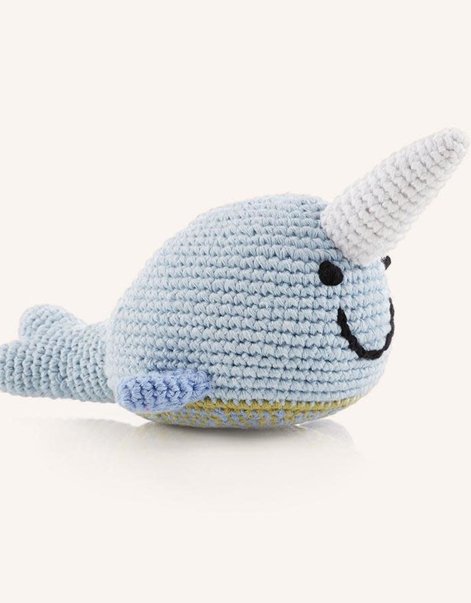 Pebble Narwhal Rattle