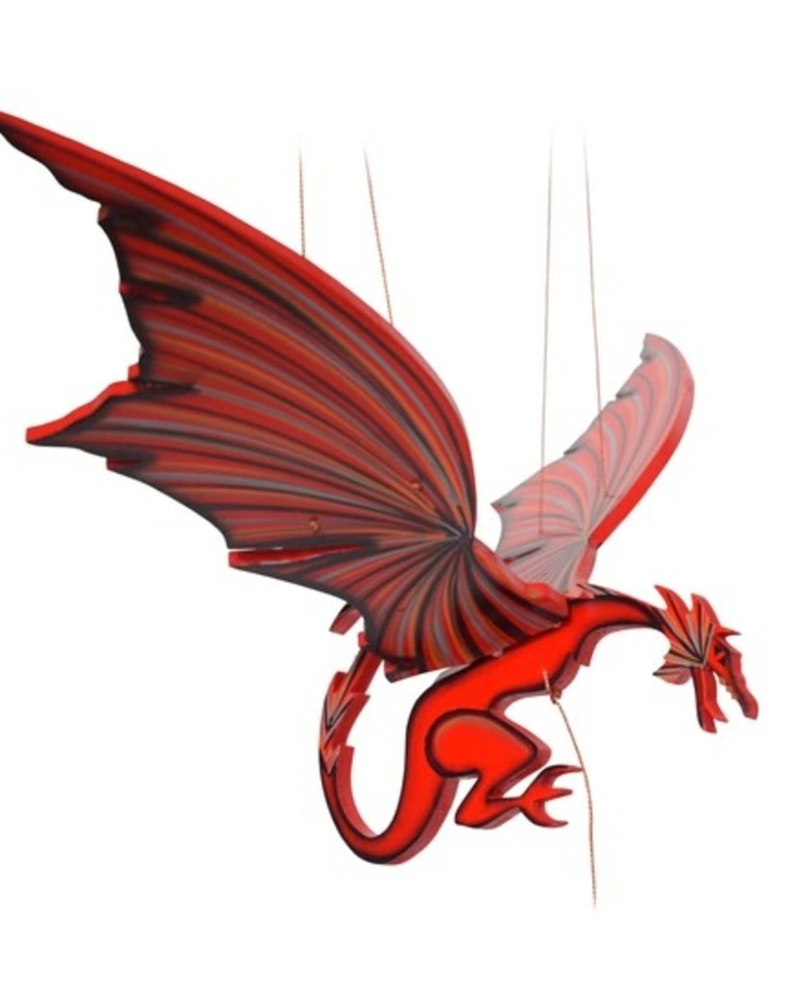 Tulia Artisans Flying Welsh Red Dragon Mobile