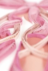 Quilling Card Quilled Ballet Slippers Greeting Card