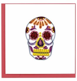 Quilling Card Quilled Sugar Skull Greeting Card