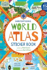 Barefoot Books Barefoot Books World Atlas Sticker Book (Paperback)