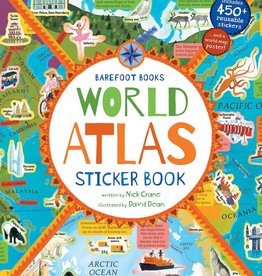 Barefoot Books Barefoot Books World Atlas Sticker Book (Paperback)