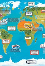 Barefoot Books Barefoot Books World Atlas Sticker Book (Paperback)