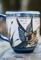 Lucia's Imports Wild Bird Latte Cup