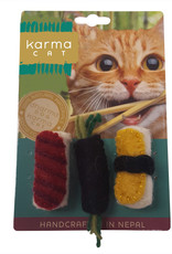 Dharma Dog Karma Cat Sushi Cat Toy