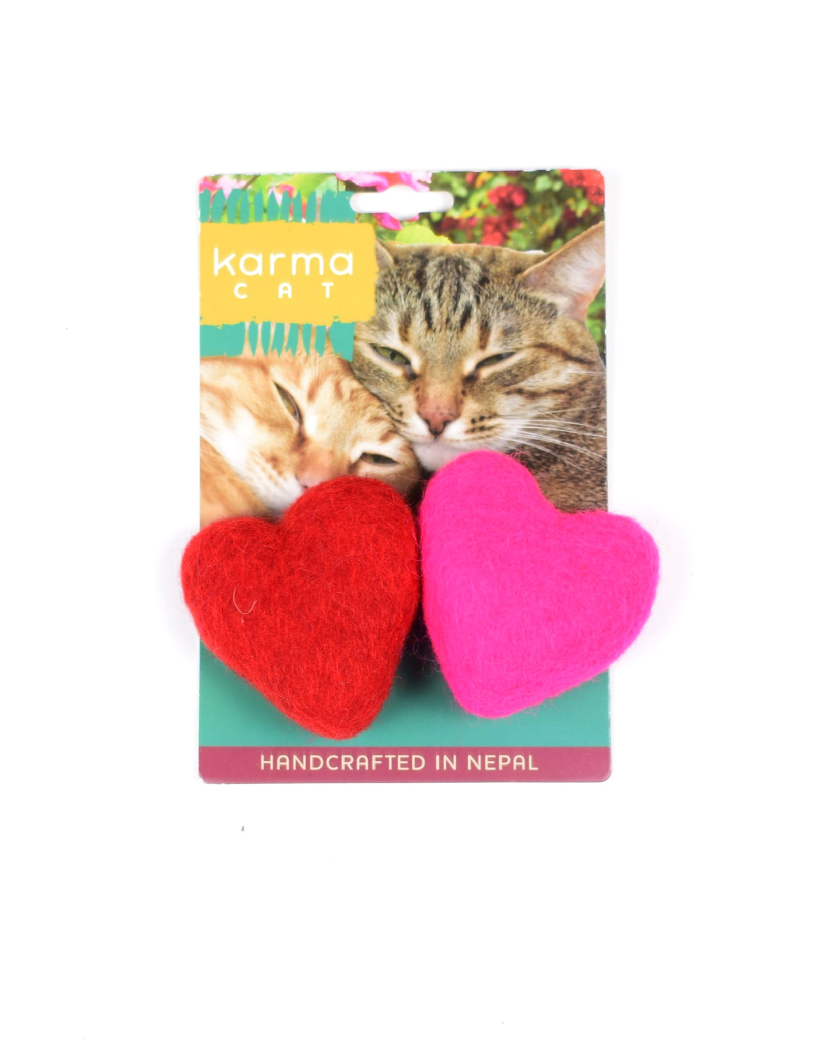 Dharma Dog Karma Cat Heart Cat Toys