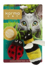 Dharma Dog Karma Cat Ladybug & Bee Cat Toys