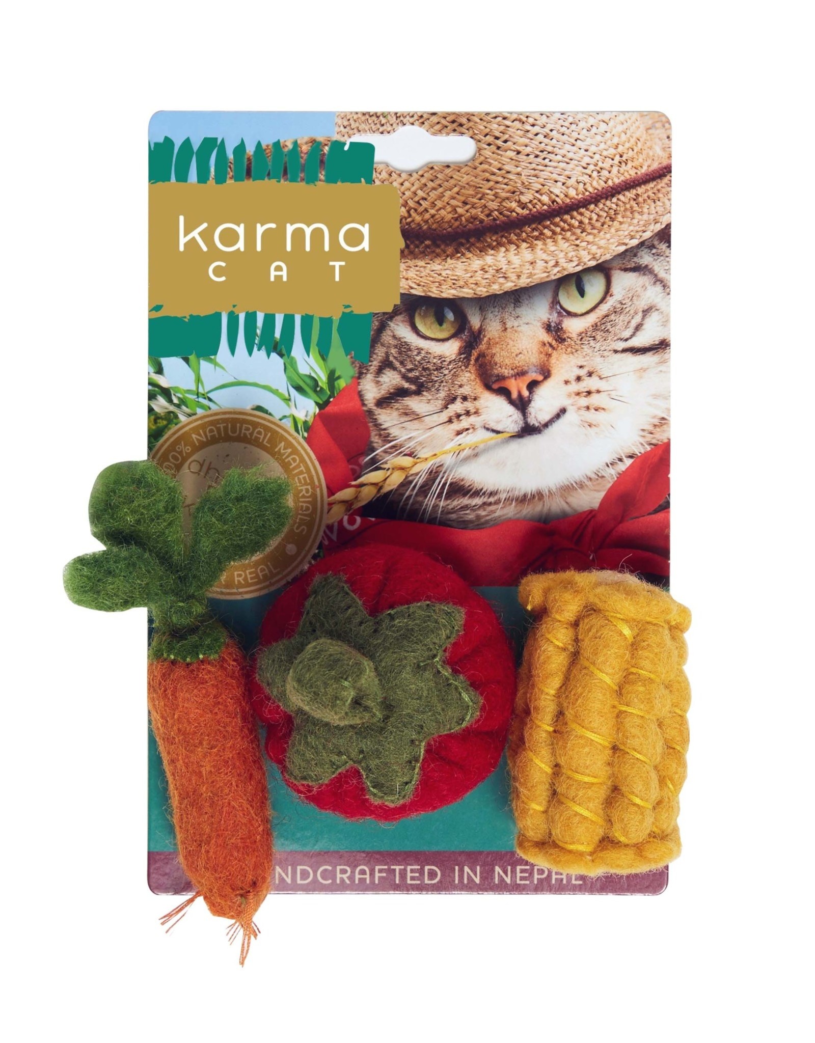 Dharma Dog Karma Cat Veggie Cat Toys