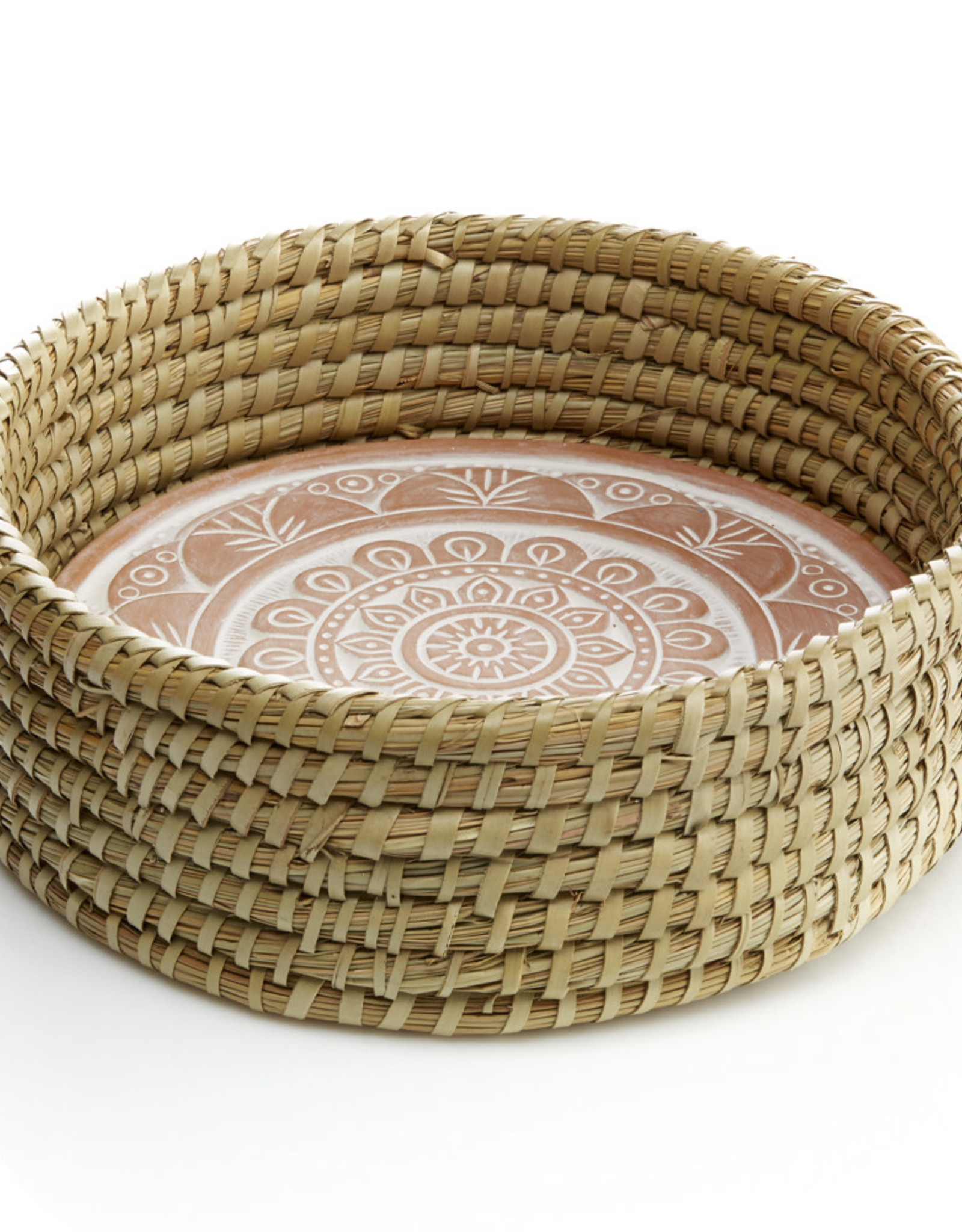 Serrv Mandala  Breadwarmer in Basket