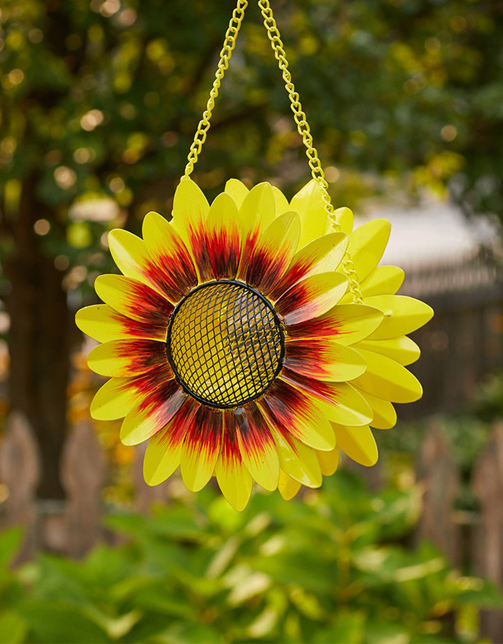 Serrv Rustic Sunflower Bird Feeder