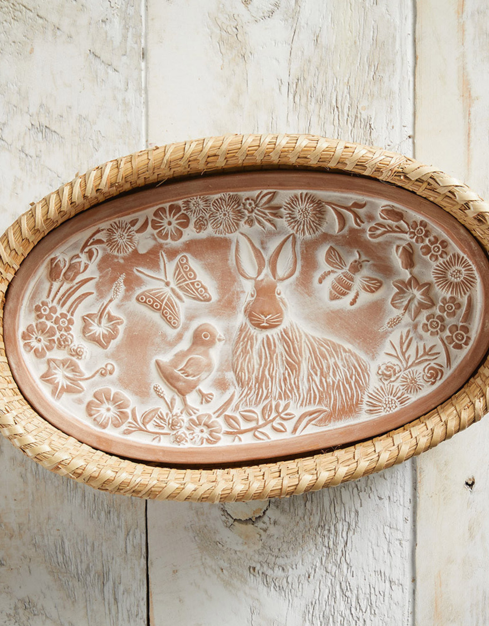 Serrv Spring Friends Terracotta Breadwarmer