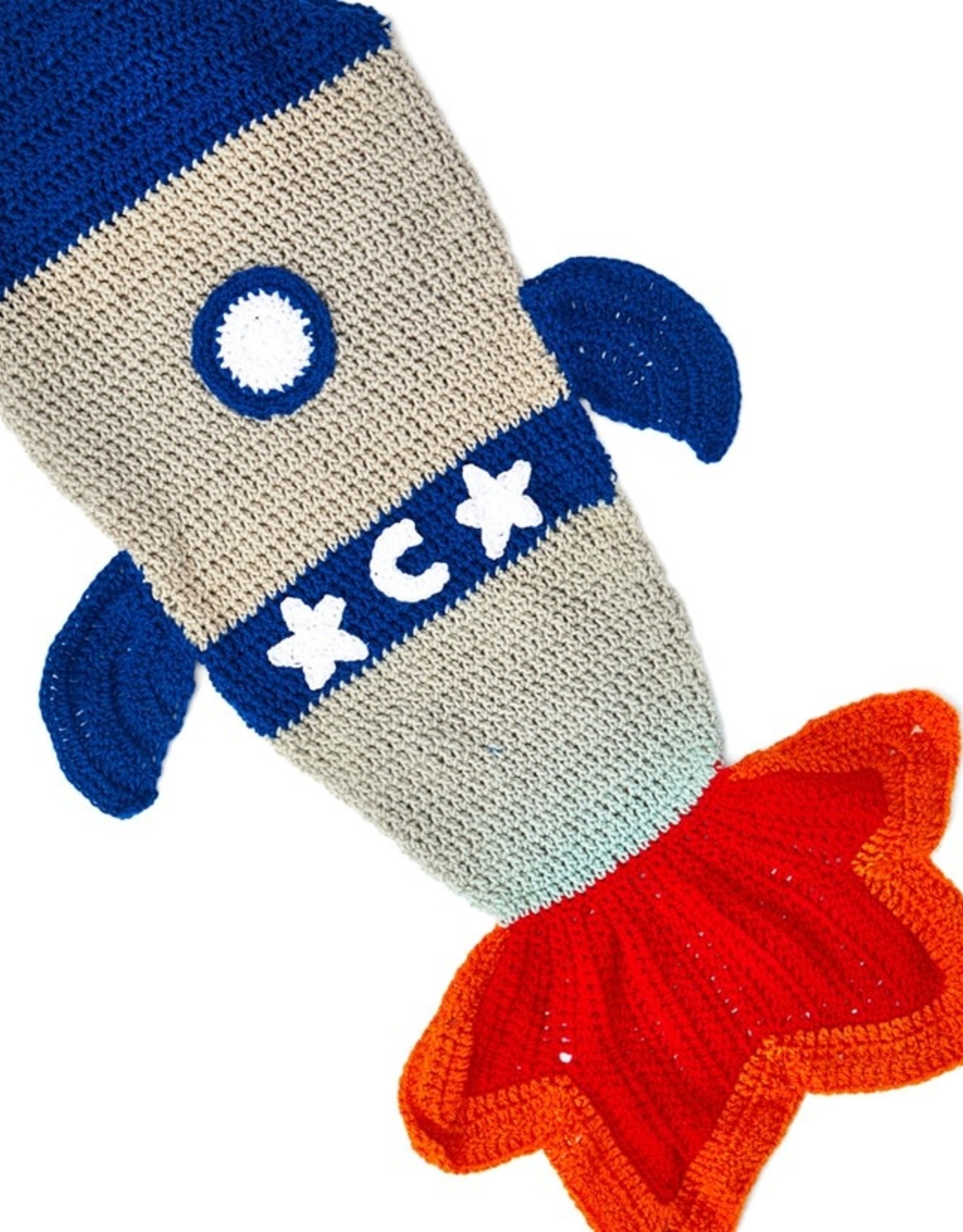 Silk Road Bazaar Rocket Ship Crochet Hat