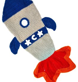 Silk Road Bazaar Rocket Ship Crochet Hat