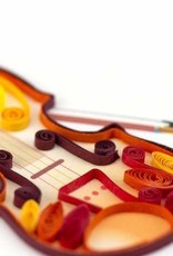 Quilling Card Quilled Violin Greeting Card