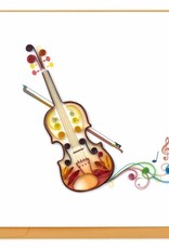 Quilling Card Quilled Violin Greeting Card