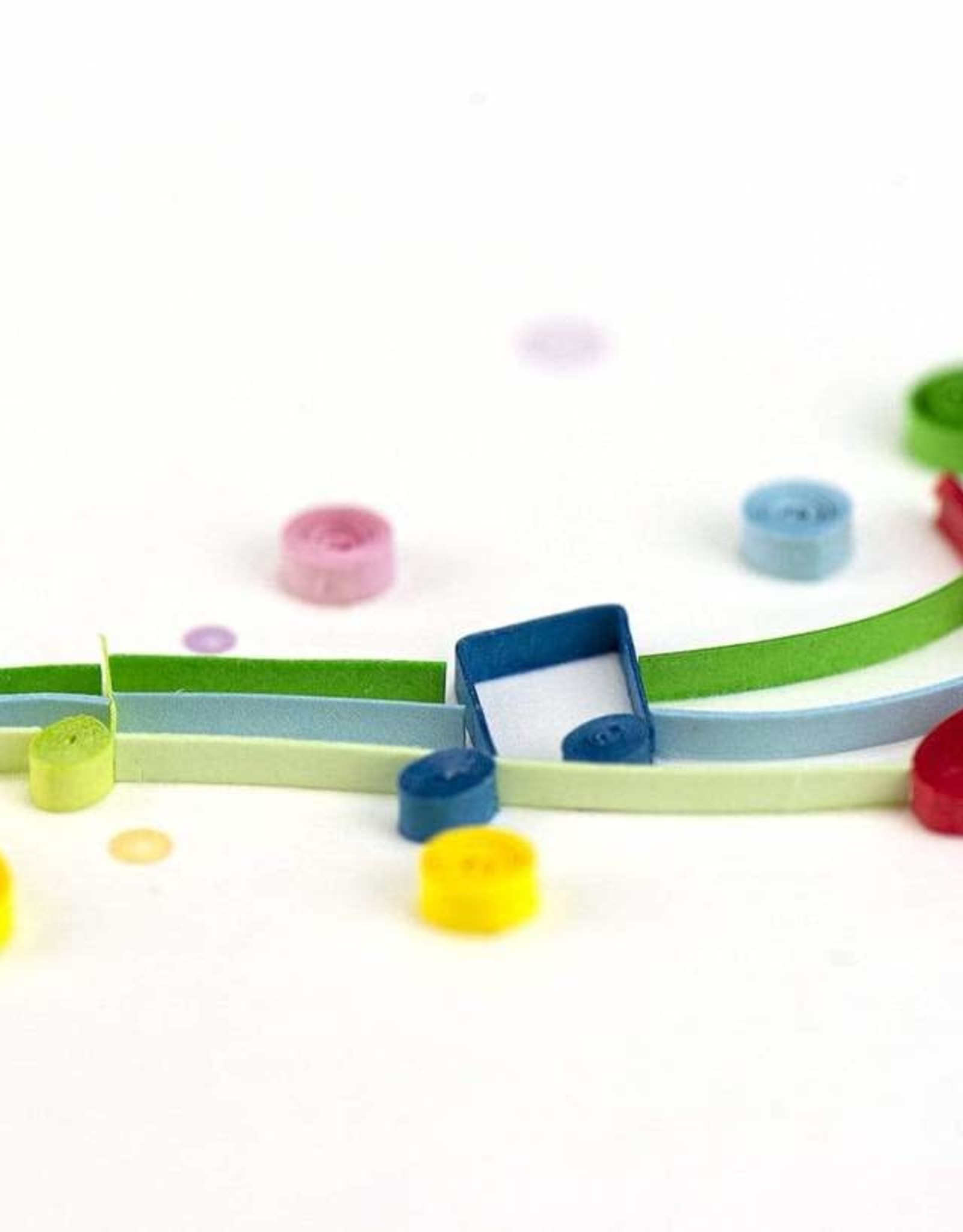 Quilling Card Quilled Saxophone Greeting Card