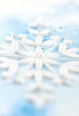 Quilling Card Quilled Snowflake Holiday Card