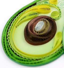 Quilling Card Quilled Avocado Greeting Card