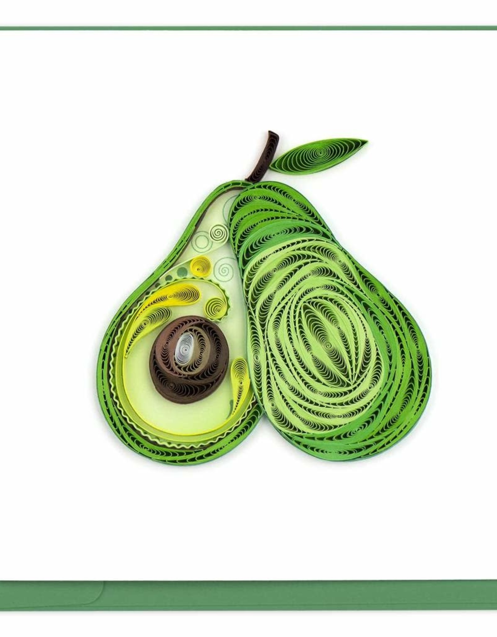 Quilling Card Quilled Avocado Greeting Card