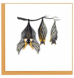 Quilling Card Quilled Halloween Bats Card