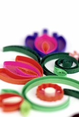 Quilling Card Quilled Terracotta Bouquet Greeting Card