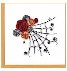 Quilling Card Quilled Spider's Web Greeting Card