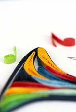 Quilling Card Quilled Trumpet Greeting Card