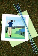 Quilling Card Quilled Golfer Card