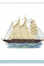 Quilling Card Quilled Schooner Card