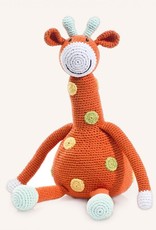 Pebble Giraffe Orange Large