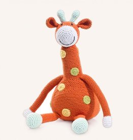 Pebble Giraffe Orange Large