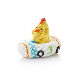 Serrv Crocheted Racer Chicken