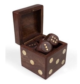 Ten Thousand Villages Dice Box