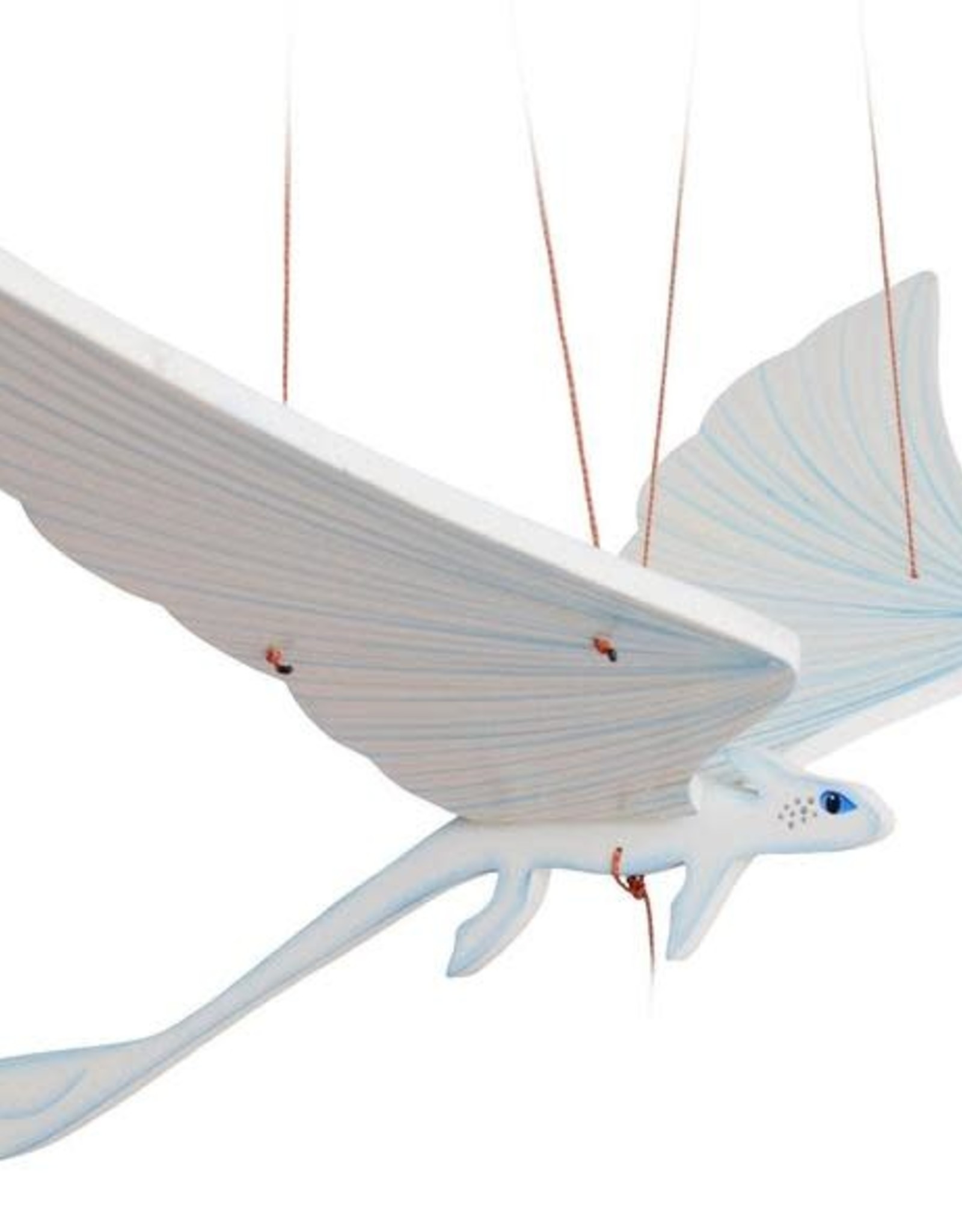 Tulia Artisans White Dragon Flying Mobile