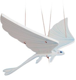 Tulia Artisans White Dragon Flying Mobile