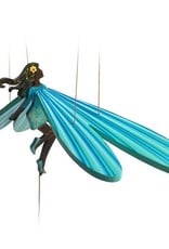 Tulia Artisans Flying Black Fairy Mobile