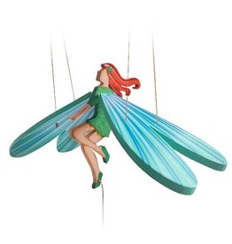 Tulia Artisans Flying Irish Fairy Mobile