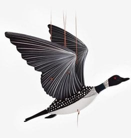 Tulia Artisans Loon Bird Flying Mobile