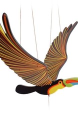Tulia Artisans Toucan Flying Bird Mobile