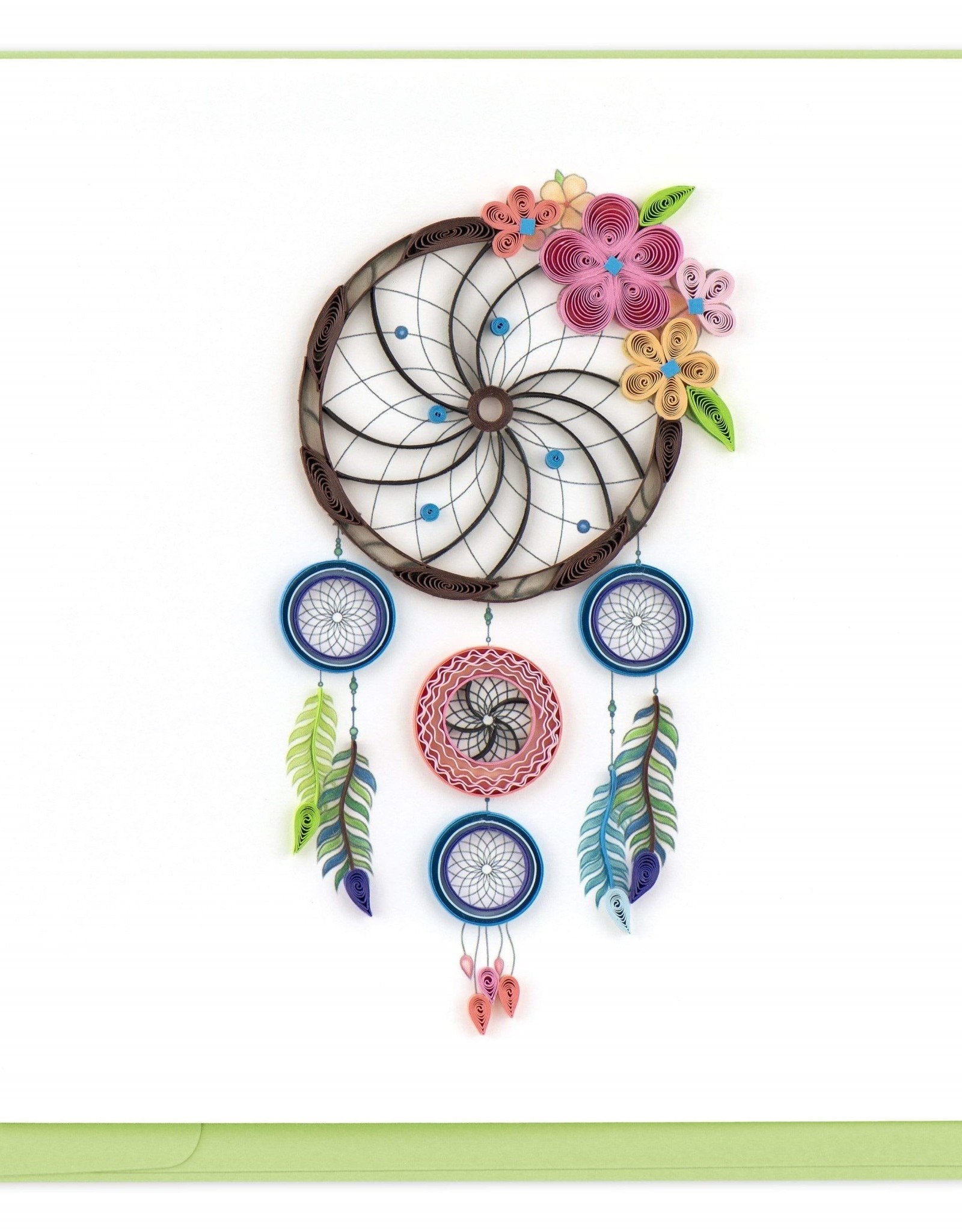 Quilling Card Quilled Dream Catcher Card