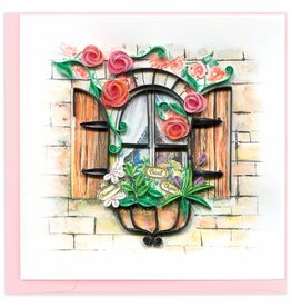 Quilling Card Quilled Herb Garden Greeting Card