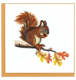 Quilling Card Quilled Squirrel Greeting Card