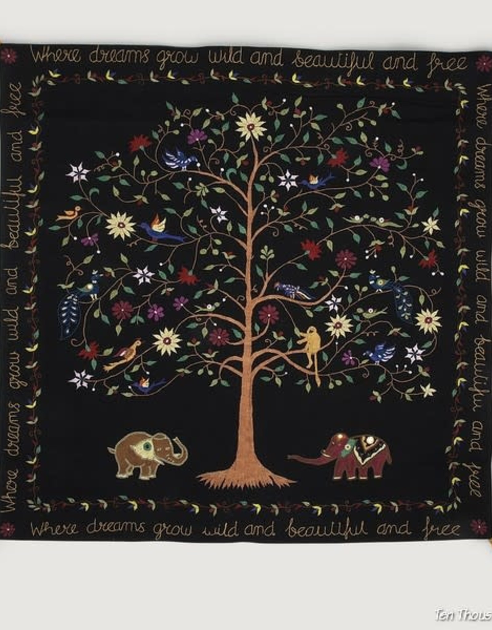Ten Thousand Villages Dream Tree Wall Hanging