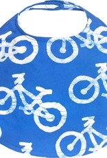 Global Mamas Babies Bib  Bikes Blue