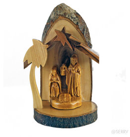 Serrv Petite Olivewood Nativity